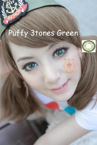 Puffy 3Tones Green